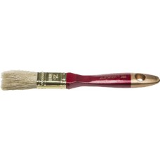Кисть плоская STAYER "UNIVERSAL-PROFI", светлая натуральная щетина, деревянная ручка, 25мм