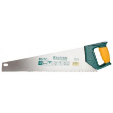 Ножовка KRAFTOOL "BLITZ" закал прямой зуб S-RL, 7/8 TPI, 450мм