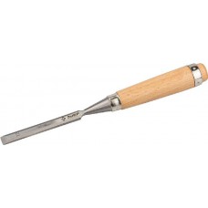 Стамеска-долото ЗУБР "ЭКСПЕРТ" с деревянной ручкой, хромованадиевая, 12мм