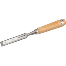 Стамеска-долото ЗУБР "ЭКСПЕРТ" с деревянной ручкой, хромованадиевая, 22мм