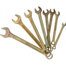 Набор STAYER Ключи "ТЕХНО" комбинированные, 8-19мм, 8 предметов