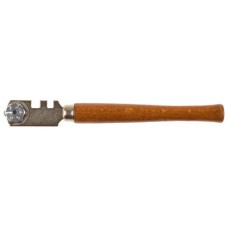 Стеклорез STAYER "PROFI" роликовый, 6 режущих элементов, с деревянной ручкой
