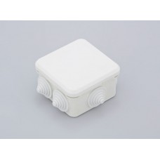 Коробка расп. для о/п, 70х70х40мм (белая) (67030Б)